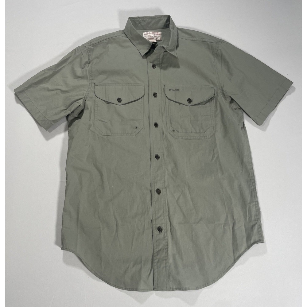 Filson Twin Lakes Shirt Small Shadow Button Up Outdoor‎ Hiking Lightweight